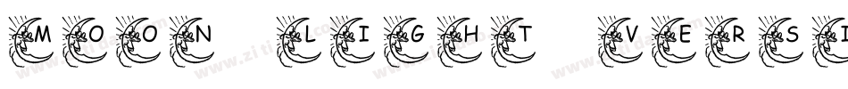Moon Light Version 1字体转换